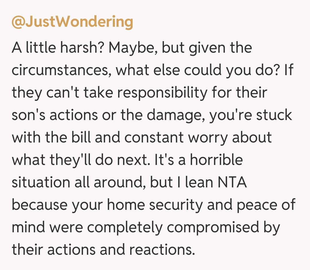 Comentariu de la @JustWondering