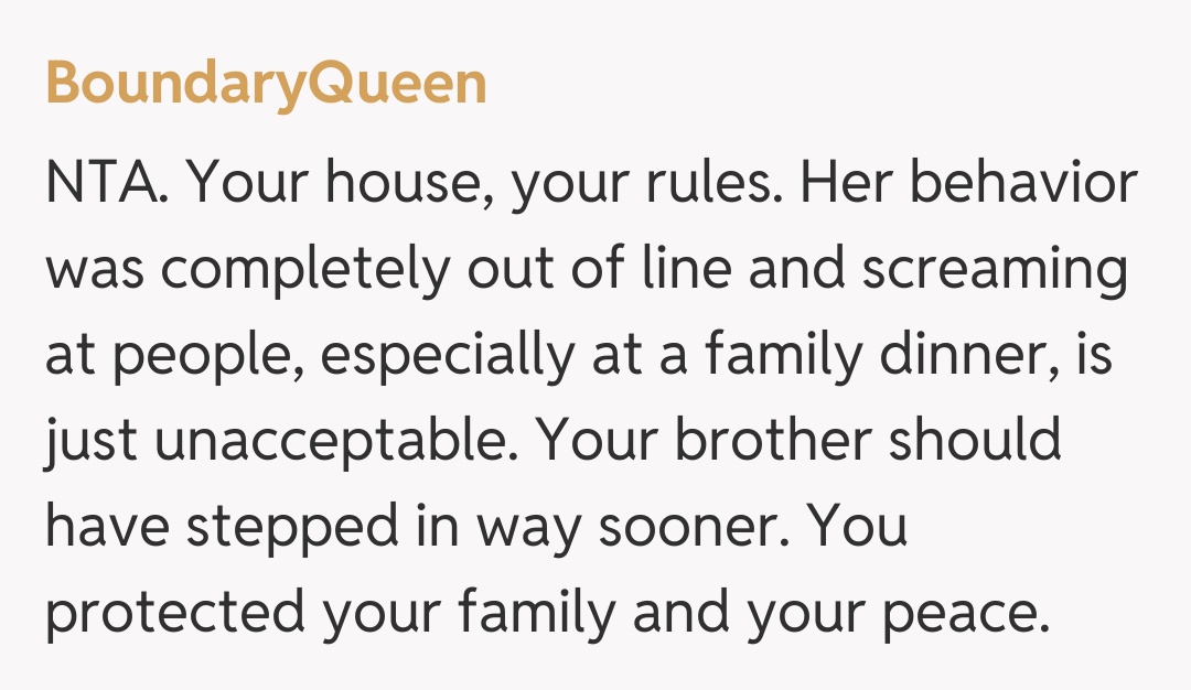 Comentariu de la BoundaryQueen
