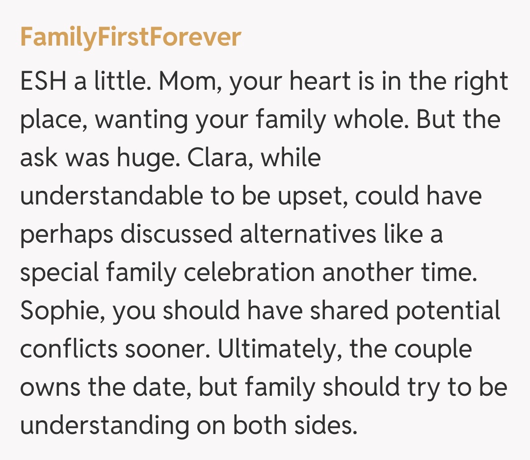 Comentariu de la FamilyFirstForever