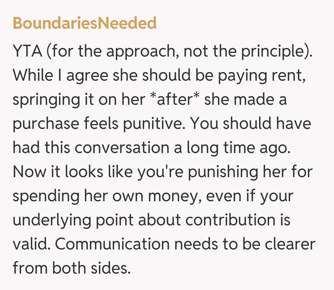 Comentariu de la BoundariesNeeded