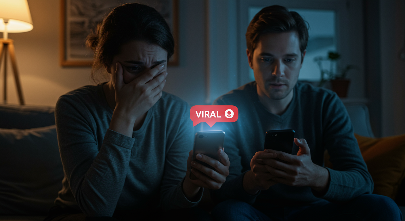 AITA for asking my partner to delete his “victim-card” post about our relationship that has gone viral and is embarrassing me?