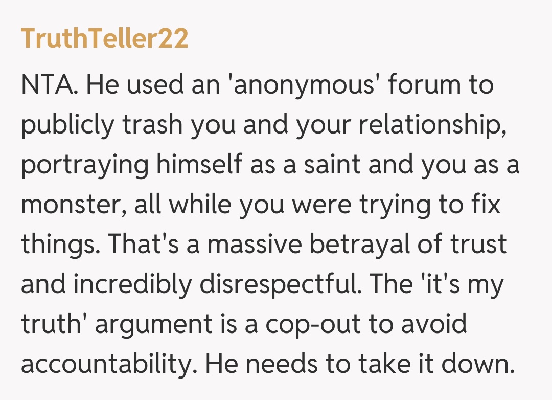 Comentariu de la TruthTeller22