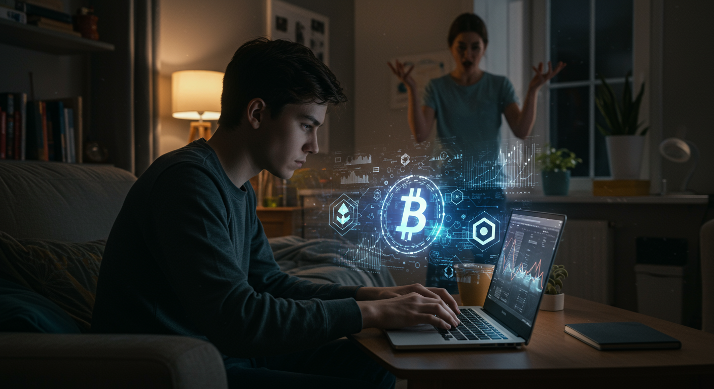 AITA for asking my roommate to pay me back in crypto when they used my apartment as their business HQ?