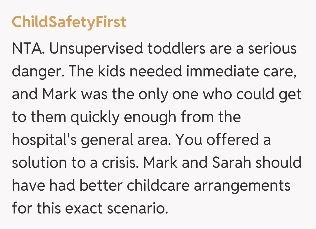 Comentariu de la ChildSafetyFirst