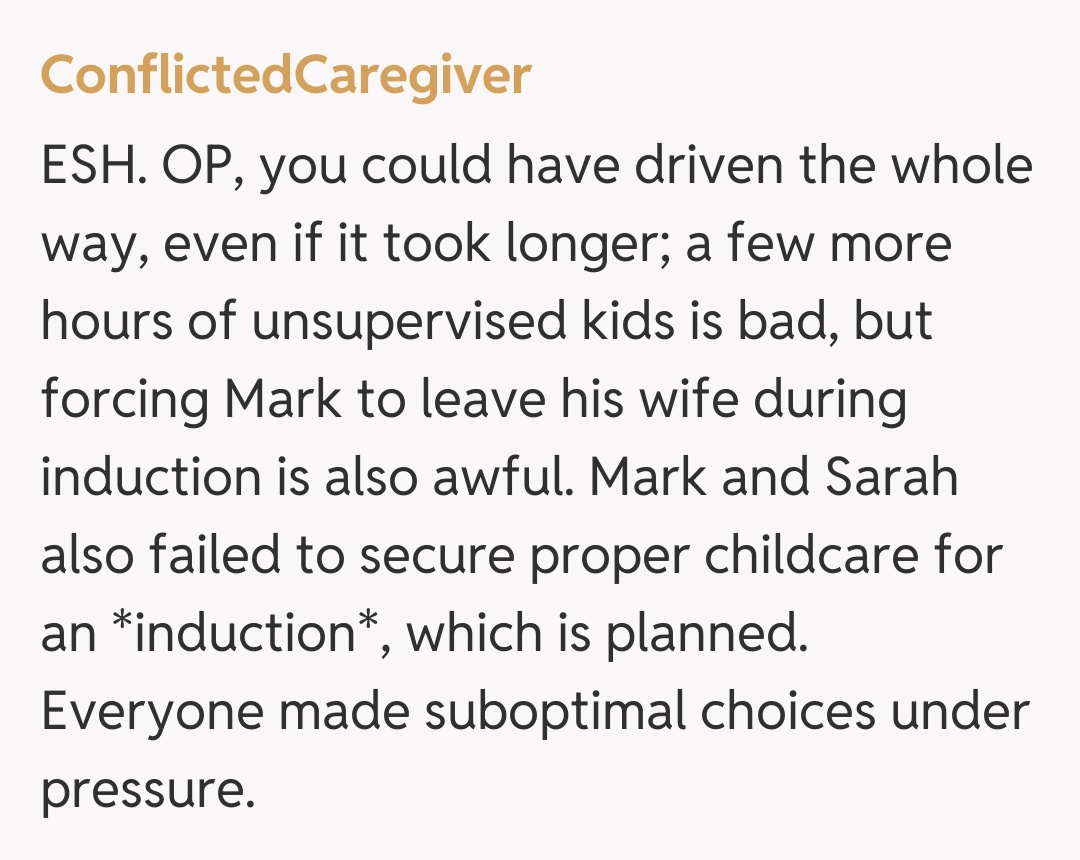 Comentariu de la ConflictedCaregiver