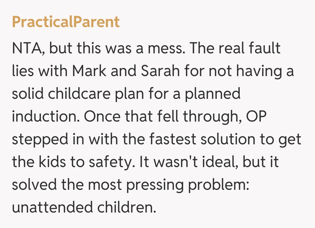 Comentariu de la PracticalParent
