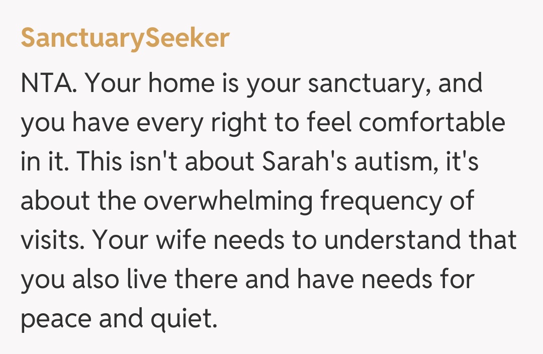 Comentariu de la SanctuarySeeker