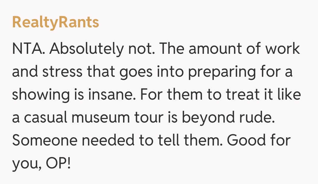 Comentariu de la RealtyRants