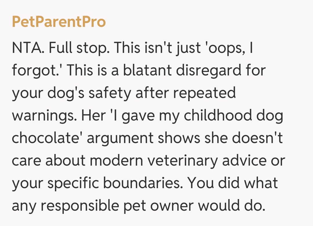 Comentariu de la PetParentPro