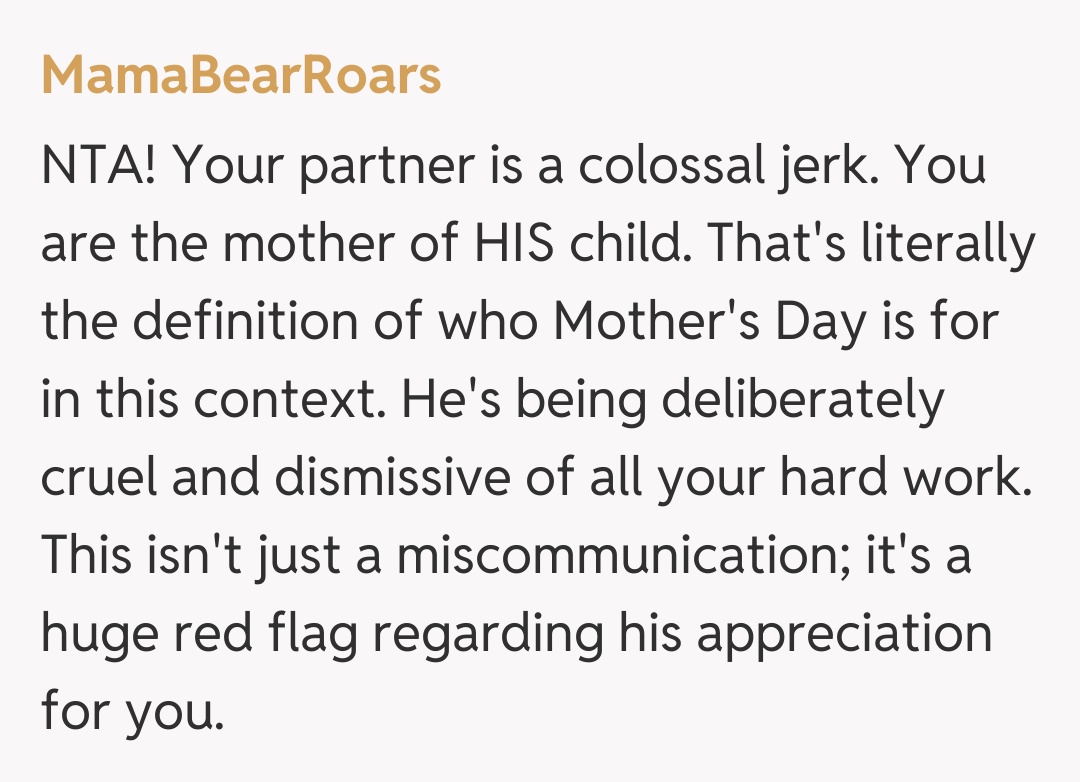 Comentariu de la MamaBearRoars