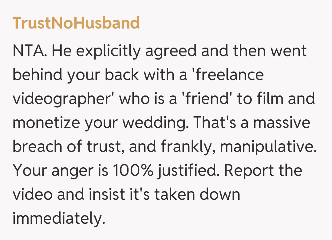 Comentariu de la TrustNoHusband