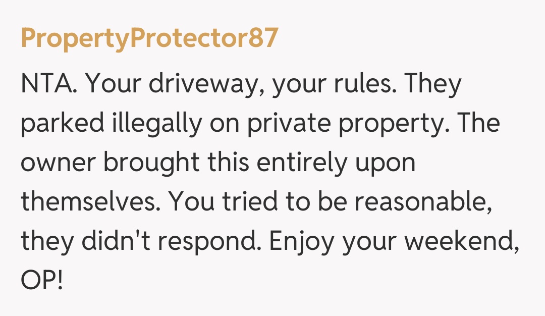Comentariu de la PropertyProtector87