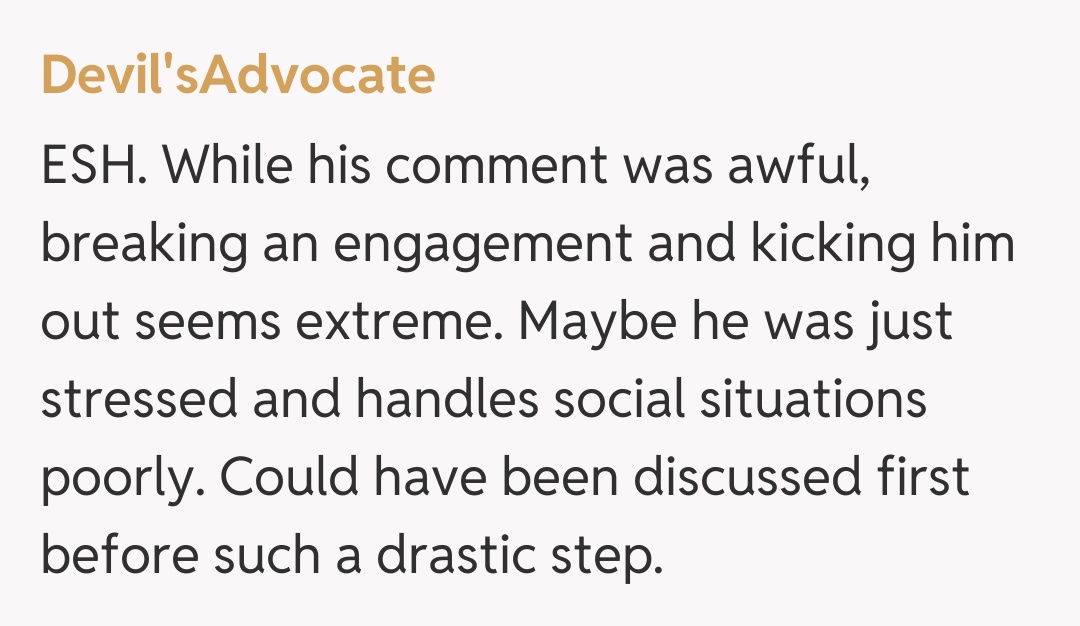 Comentariu de la Devil'sAdvocate
