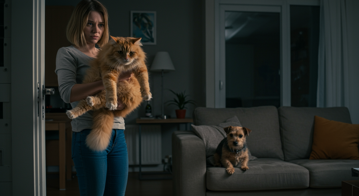 AITA for bringing my cat to my boyfriend’s apartment even though he’s allergic—but hides his own dog there?