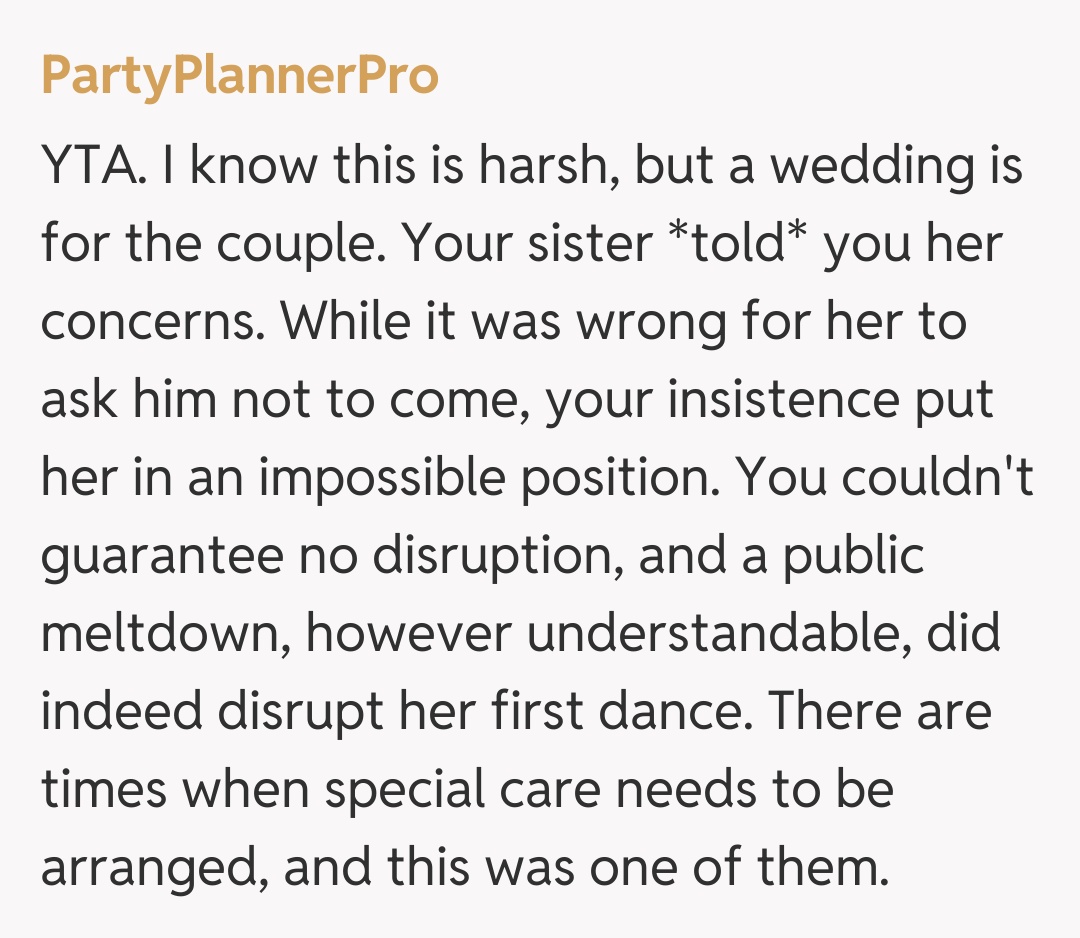 Comentariu de la PartyPlannerPro