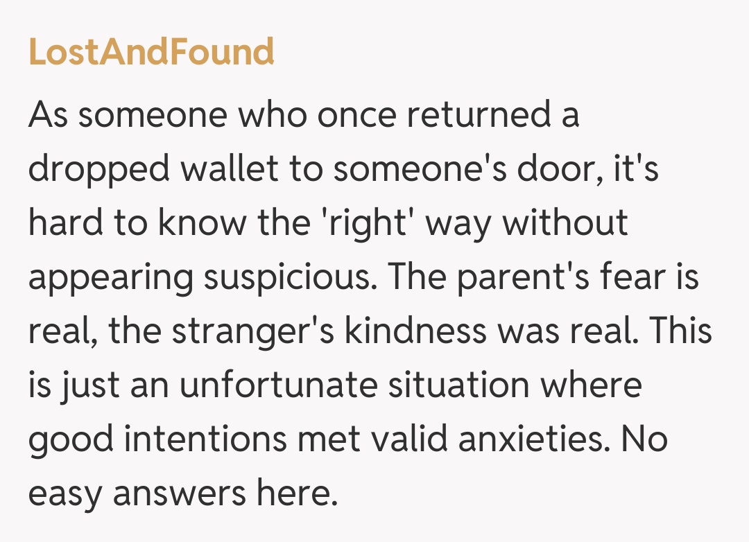 Comentariu de la LostAndFound