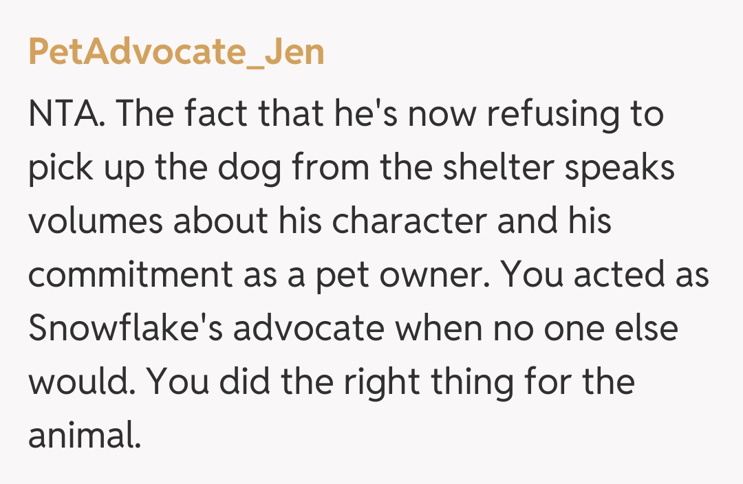 Comentariu de la PetAdvocate_Jen