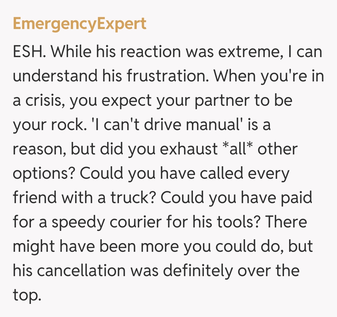 Comentariu de la EmergencyExpert