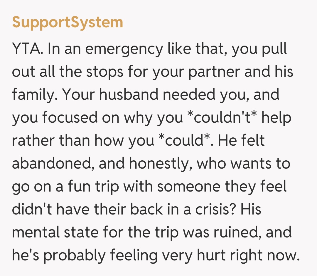 Comentariu de la SupportSystem