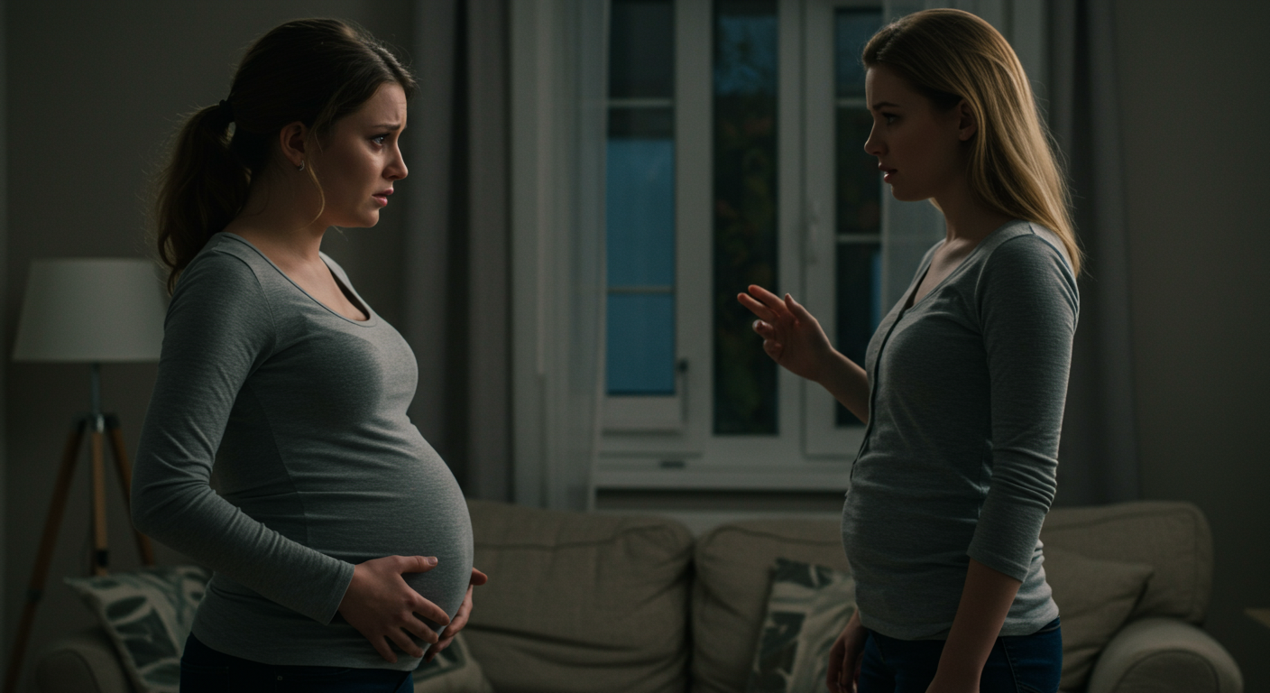 AITA for calling my sister a n**ty b**ch after she made comments about my preganancy?