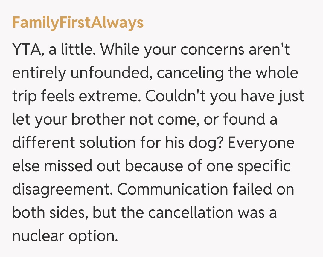 Comentariu de la FamilyFirstAlways