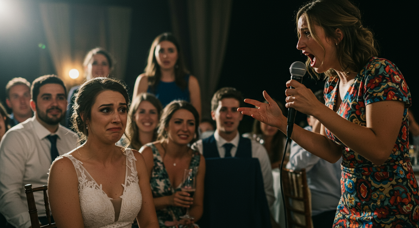 AITA for calling out a friend who told a “funny story” at my wedding that humiliated me?
