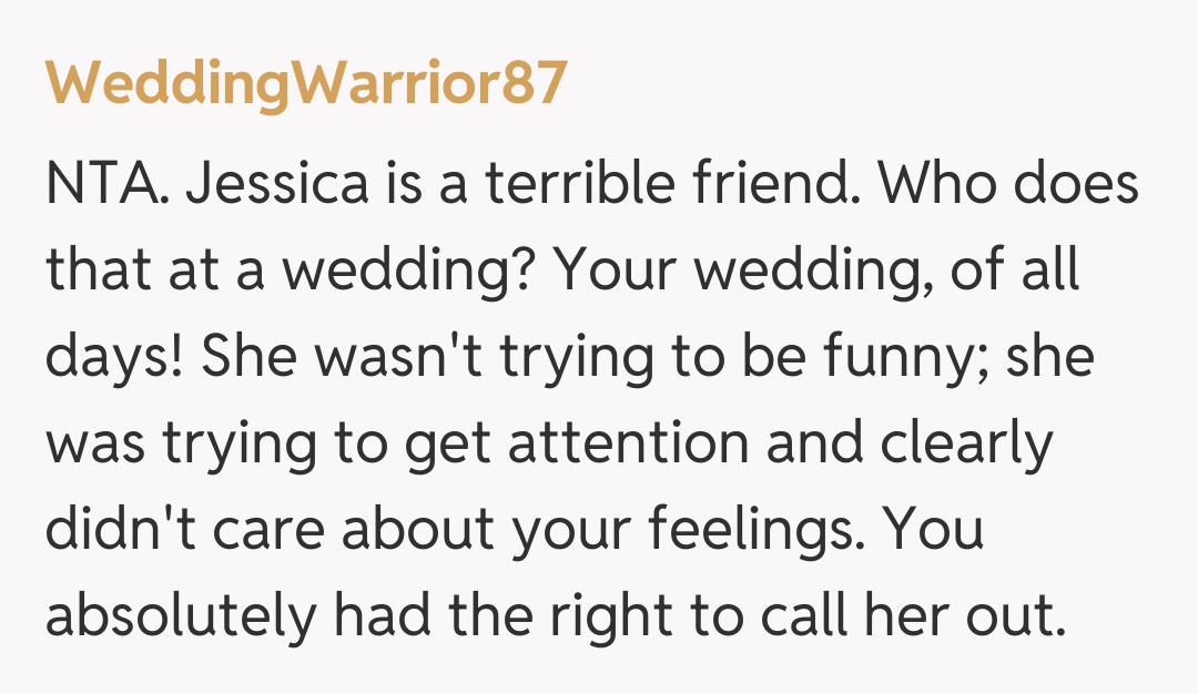 Comentariu de la WeddingWarrior87
