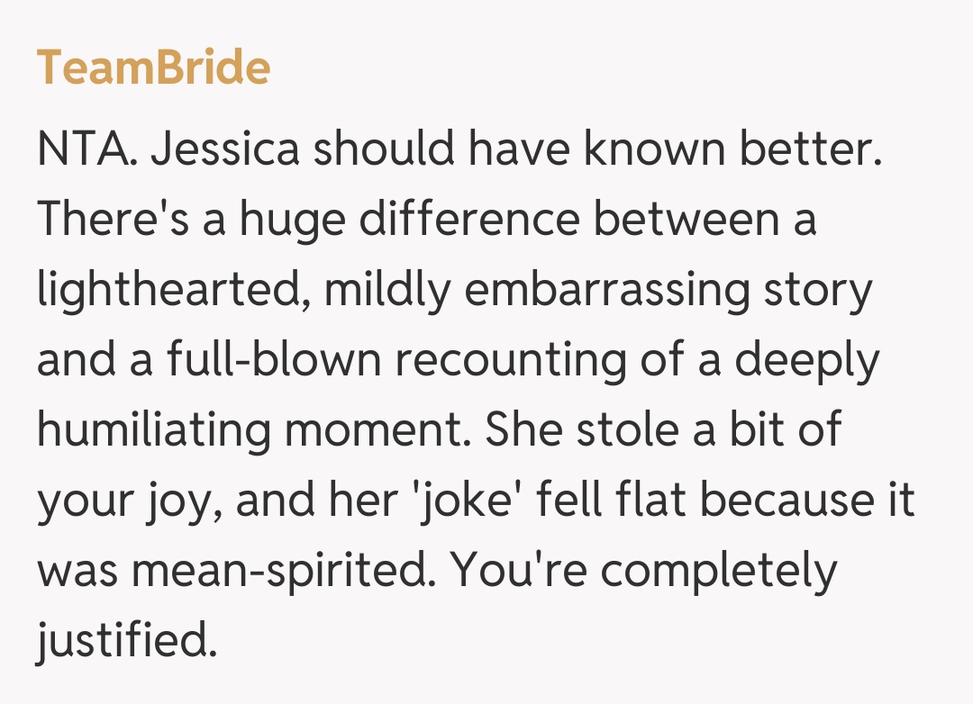 Comentariu de la TeamBride