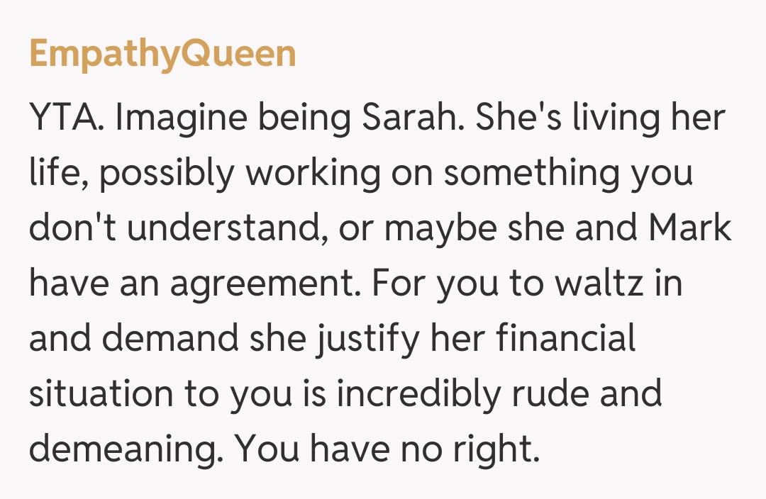 Comentariu de la EmpathyQueen