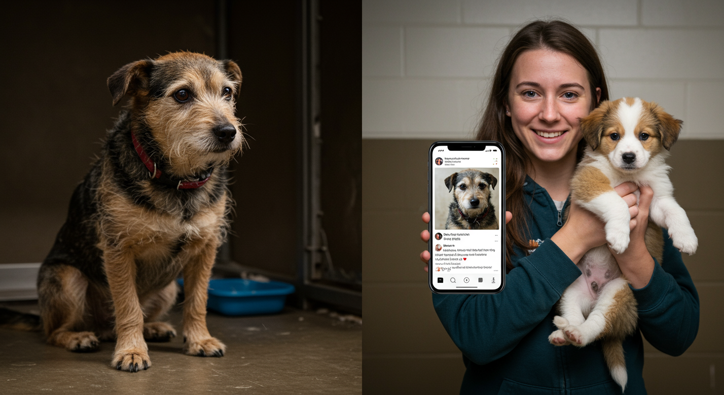 AITA for calling out my friend online after she abandoned her “old” dog to buy a puppy?