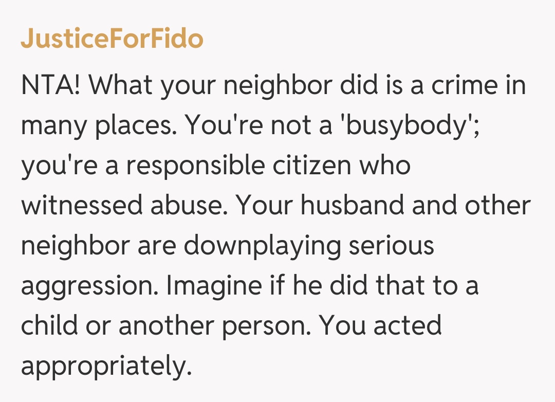 Comentariu de la JusticeForFido