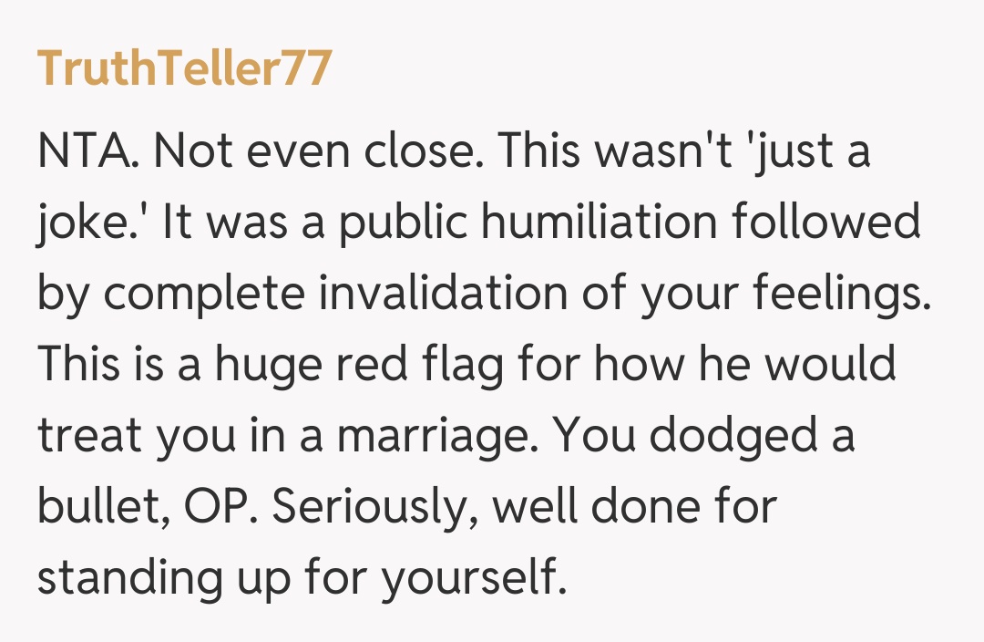 Comentariu de la TruthTeller77