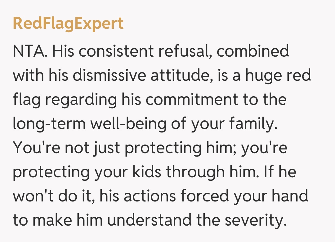 Comentariu de la RedFlagExpert