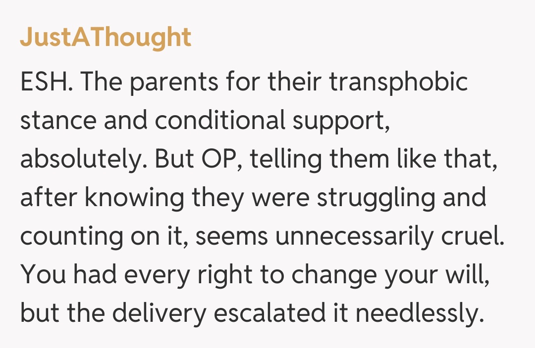 Comentariu de la JustAThought