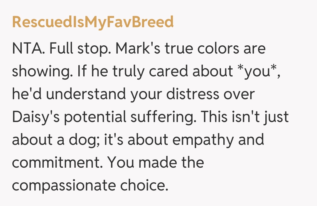 Comentariu de la RescuedIsMyFavBreed