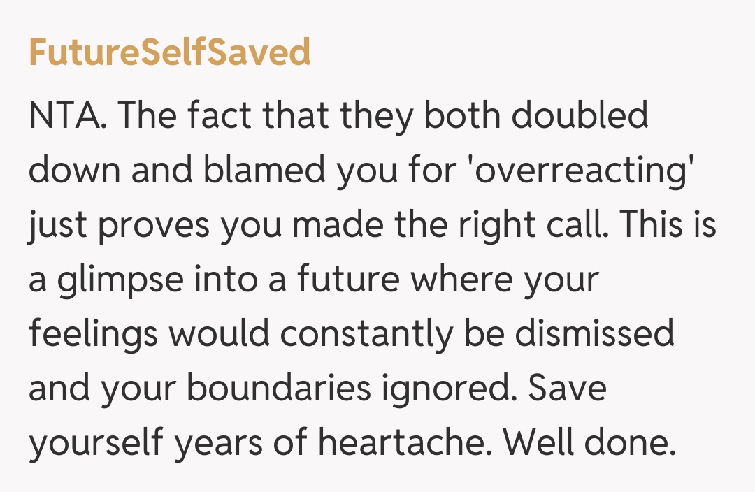 Comentariu de la FutureSelfSaved