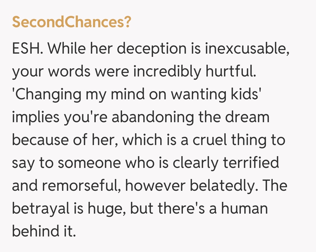 Comentariu de la SecondChances?