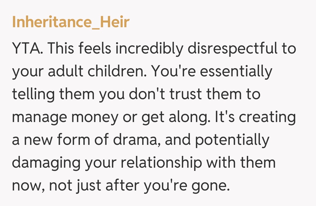 Comentariu de la Inheritance_Heir