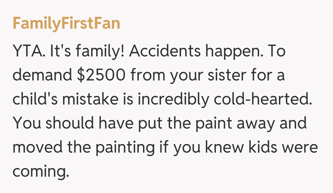 Comentariu de la FamilyFirstFan