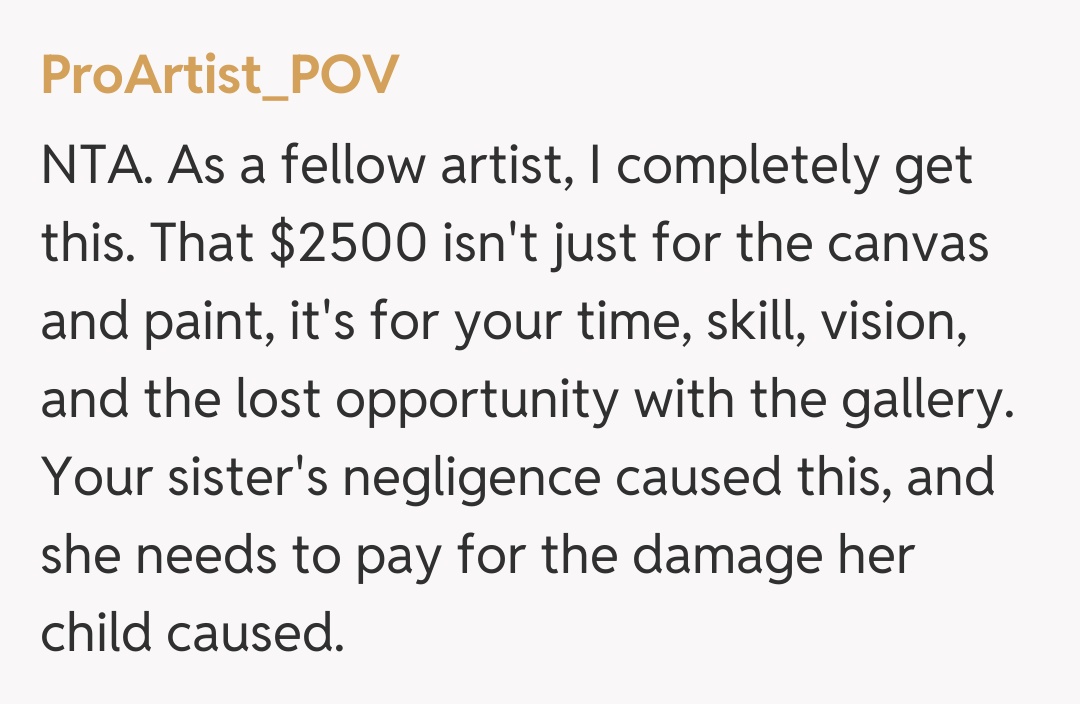 Comentariu de la ProArtist_POV