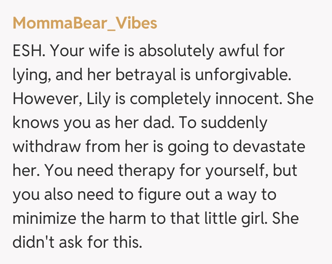 Comentariu de la MommaBear_Vibes