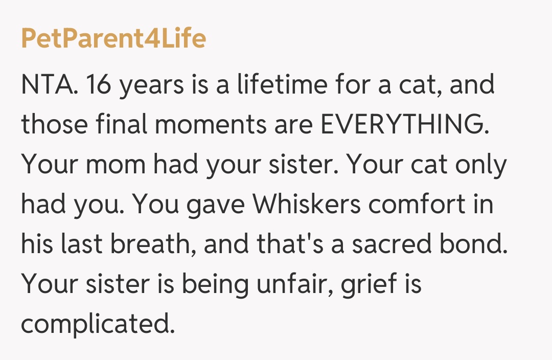 Comentariu de la PetParent4Life