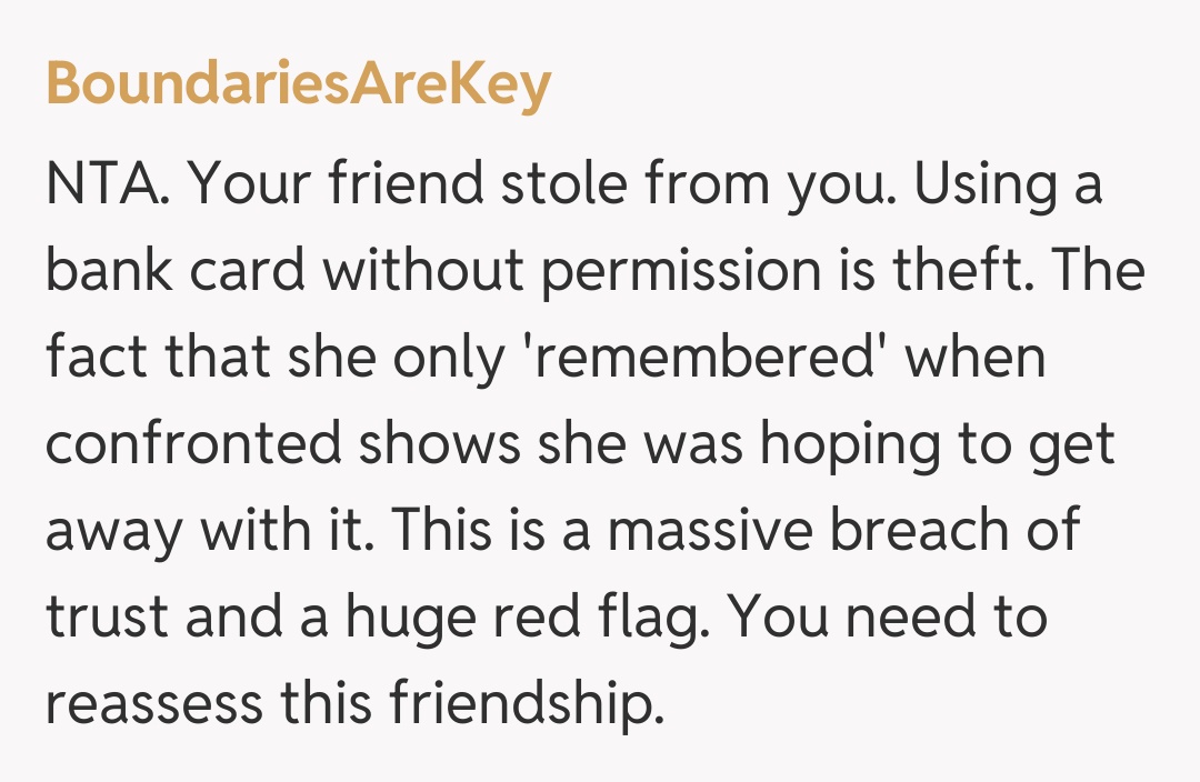 Comentariu de la BoundariesAreKey