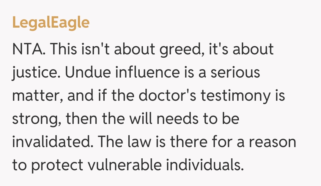 Comentariu de la LegalEagle