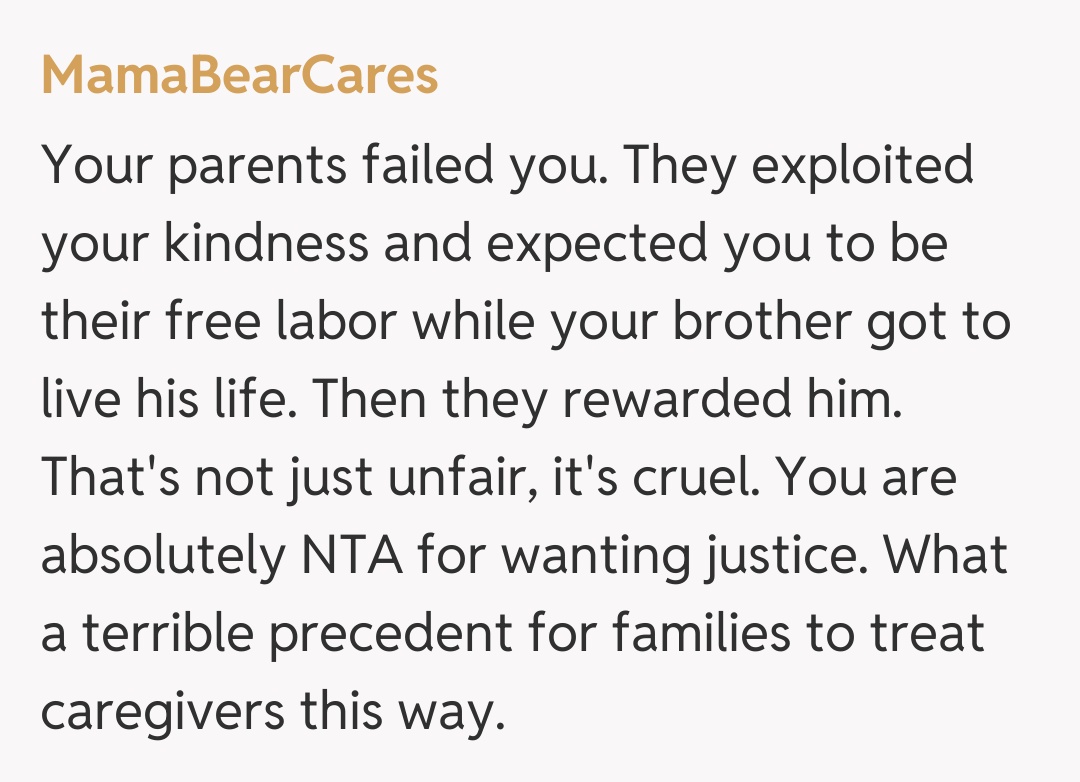 Comentariu de la MamaBearCares