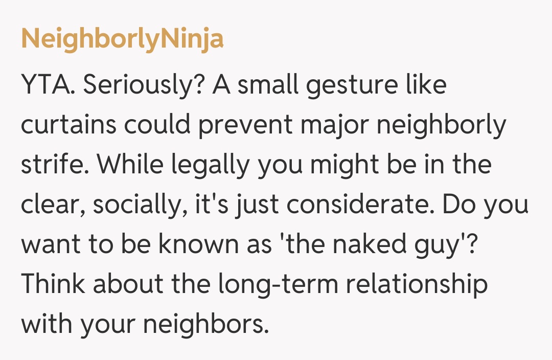 Comentariu de la NeighborlyNinja
