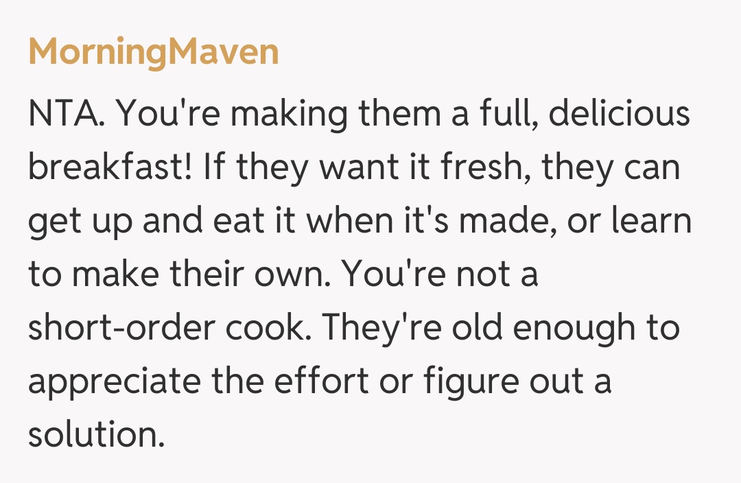 Comentariu de la MorningMaven