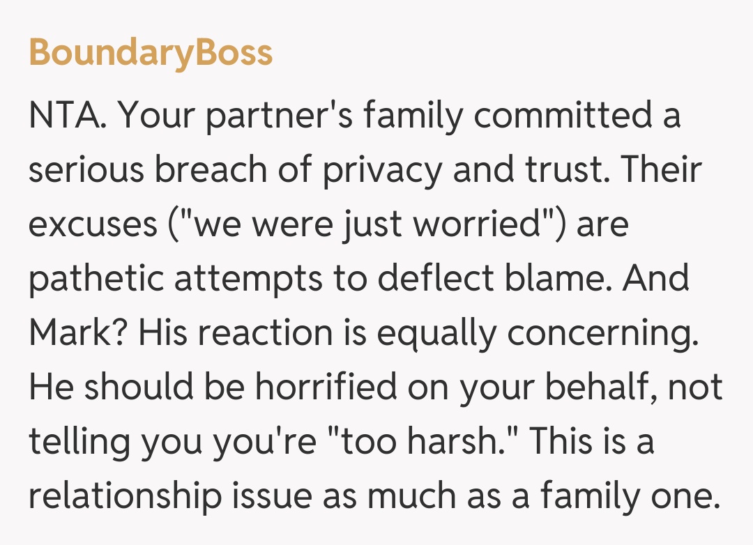 Comentariu de la BoundaryBoss