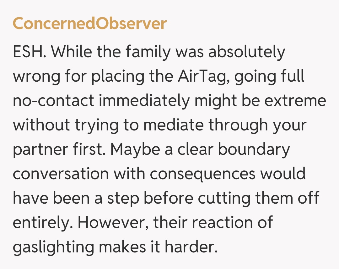 Comentariu de la ConcernedObserver