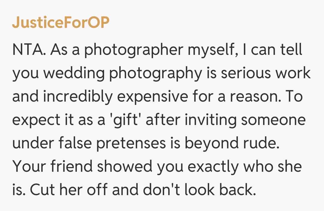 Comentariu de la JusticeForOP